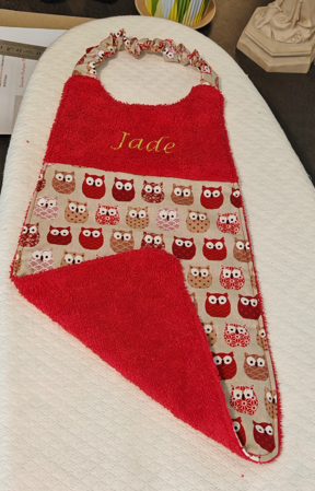 SERVIETTE ELASTIQUE POUR MATERNELLES
