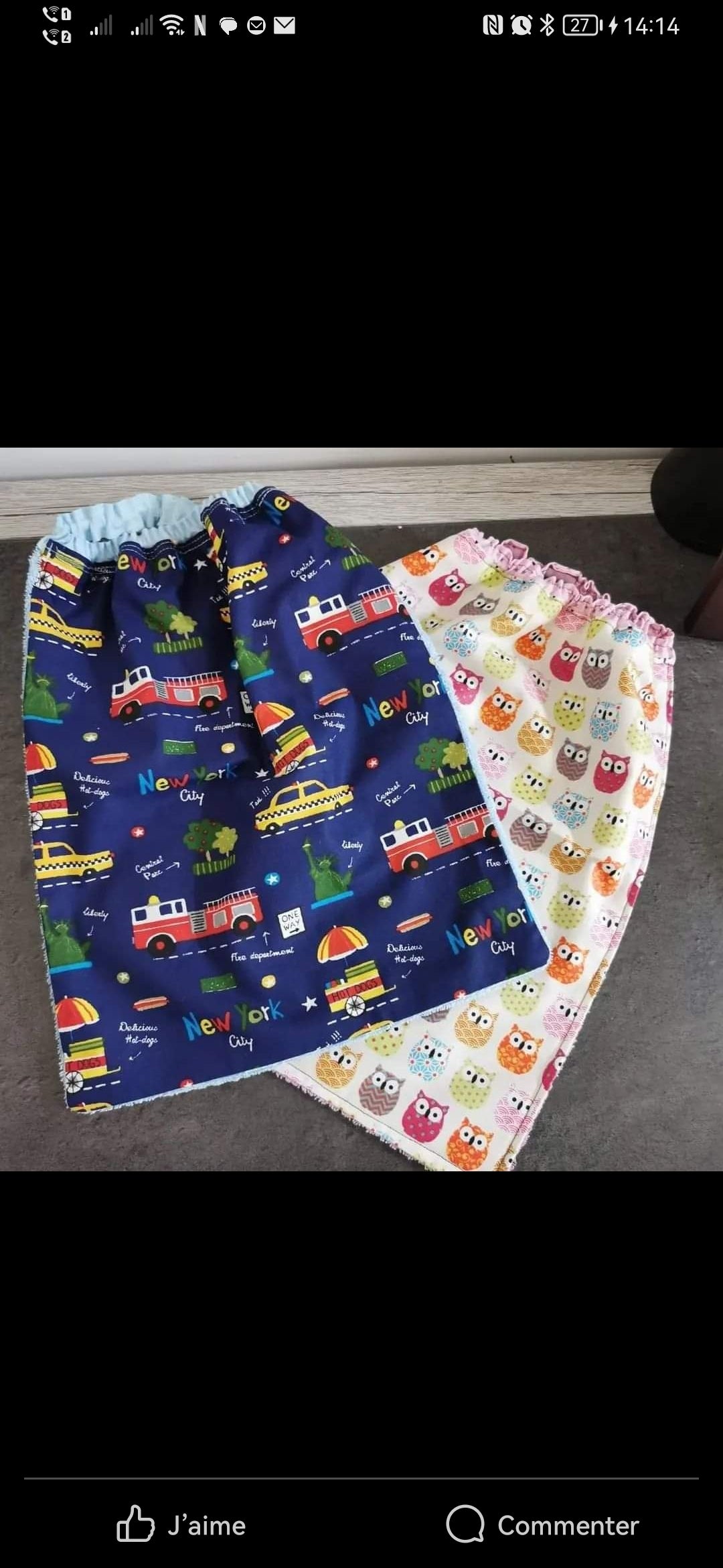 Serviette élastique